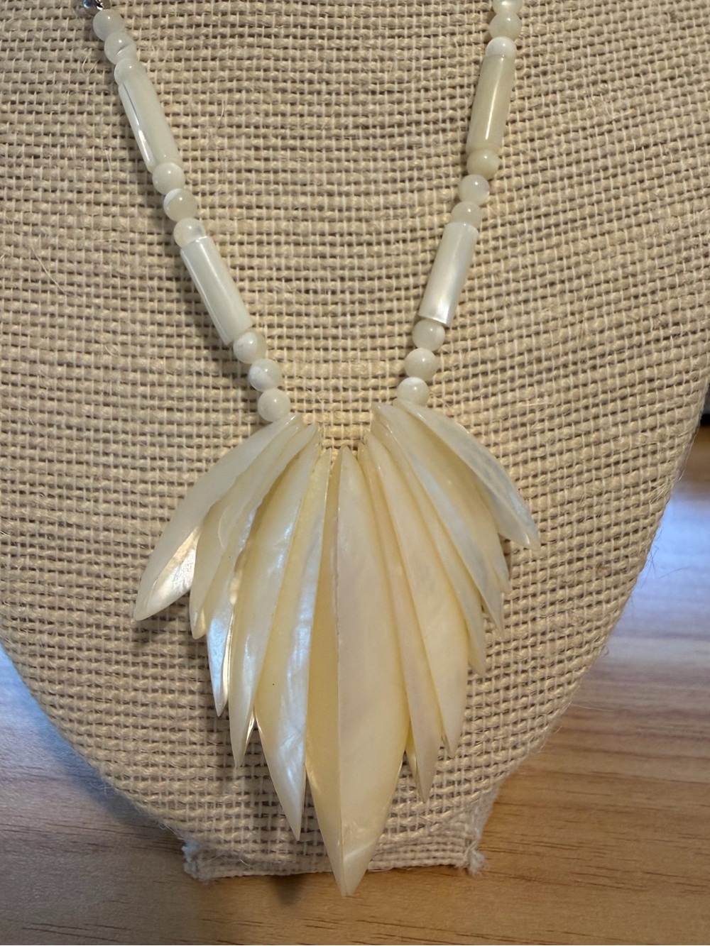 Shell Statement Pendant Necklace - Women Jewelry - Picture 2 of 4